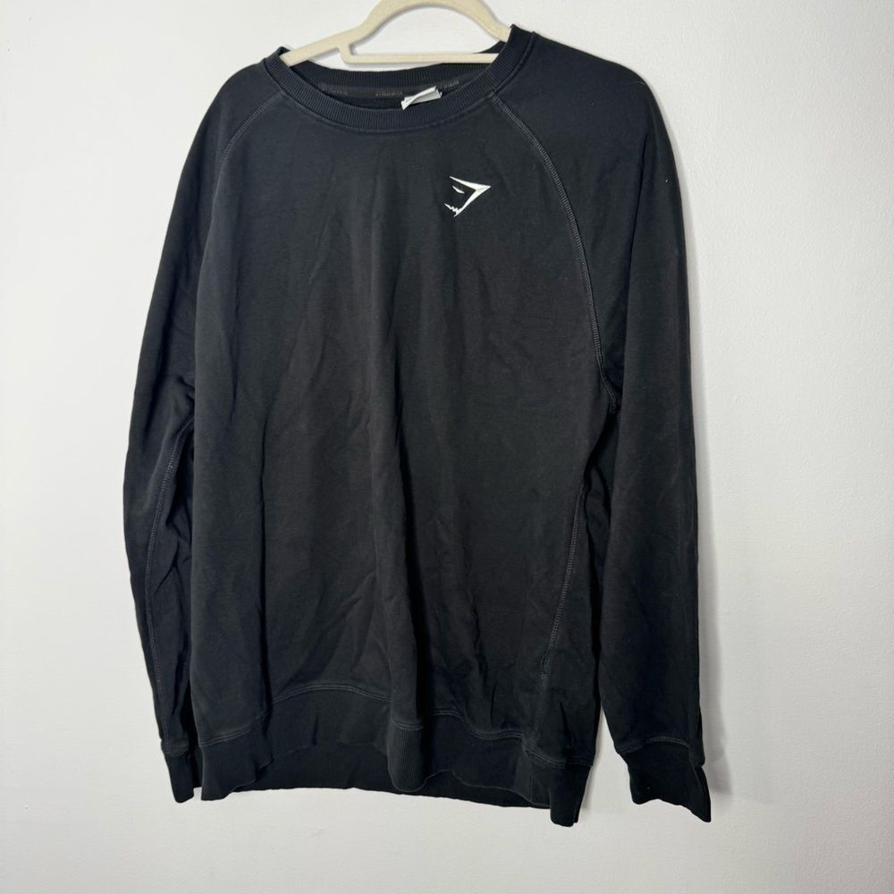 Gymshark Bold Crew Pullover in charcoal blue Size XXL